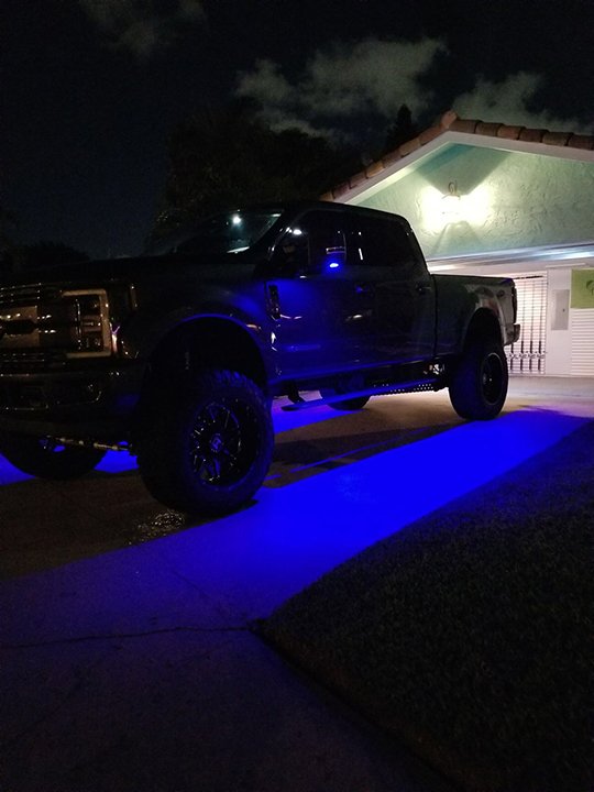 Ford F150 15-17 &amp; Raptor 17-19 Super Duty LED Mirror / Puddle Light Kit in White