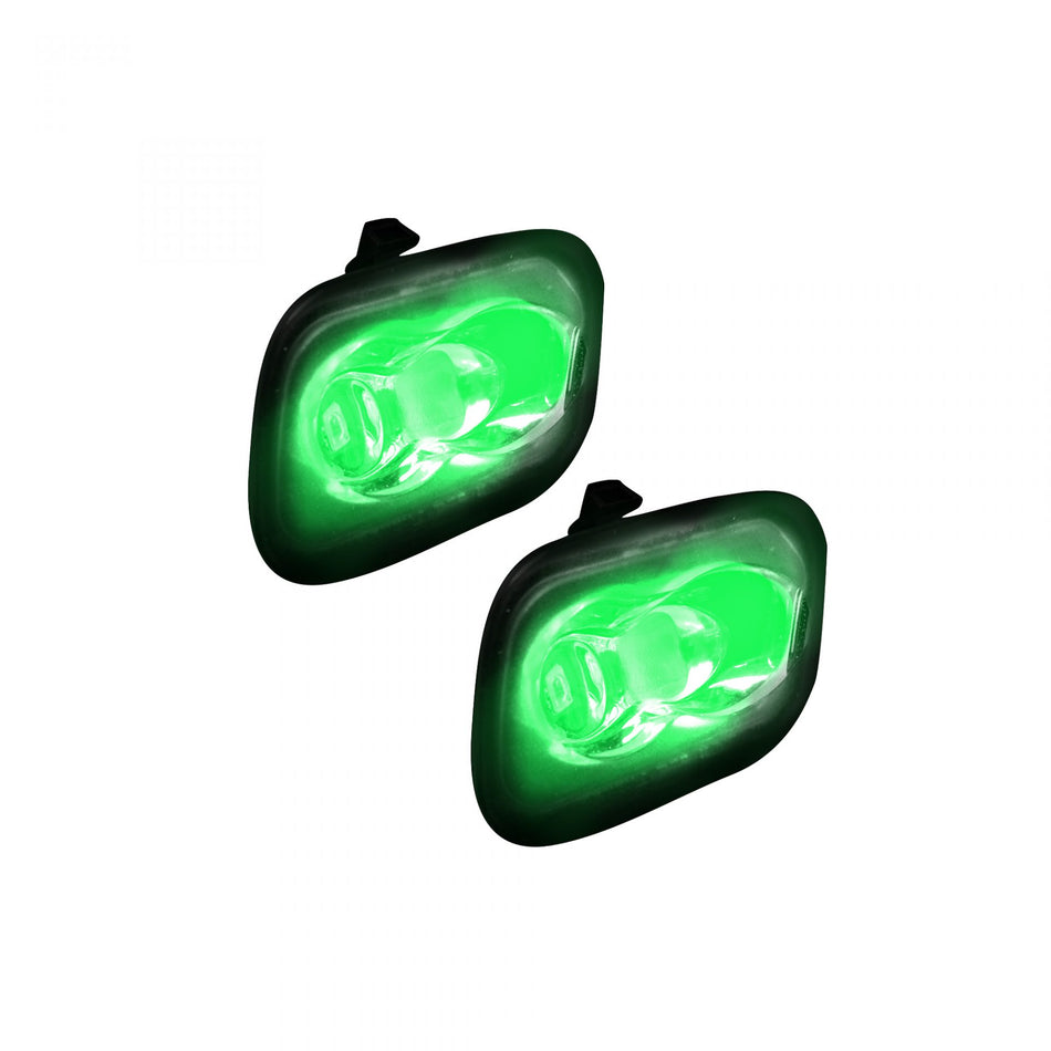 Ford 15-17 F150 &amp; 17-19 RAPTOR &amp; 17-19 SUPERDUTY Ultra High Power LED Mirror / Puddle Light Kit - RED