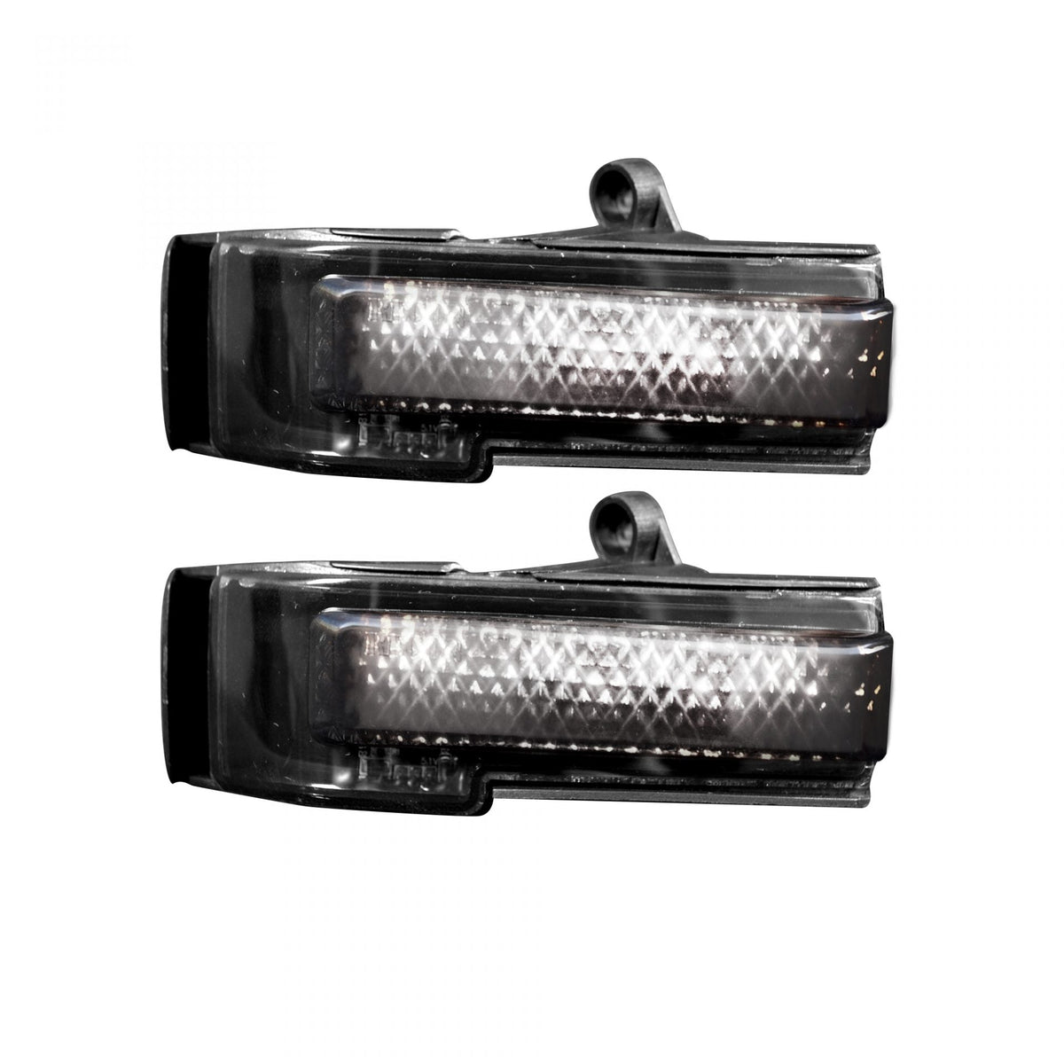 Ford 15-17 F150 &amp; 17-18 RAPTOR Side Mirror Lenses Smoked