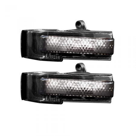 Ford 15-17 F150 &amp; 17-18 RAPTOR Side Mirror Lenses Smoked