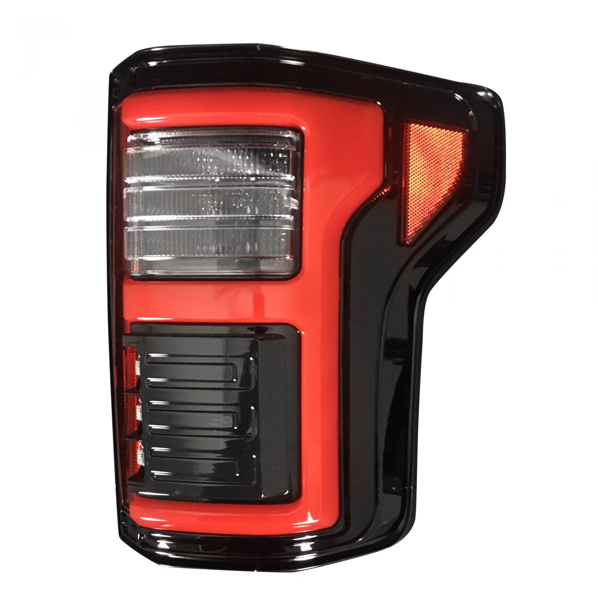 Ford F150 15-17 &amp; Raptor 17-19 (Replaces OEM LED) Tail Lights OLED Dark Red Smoked