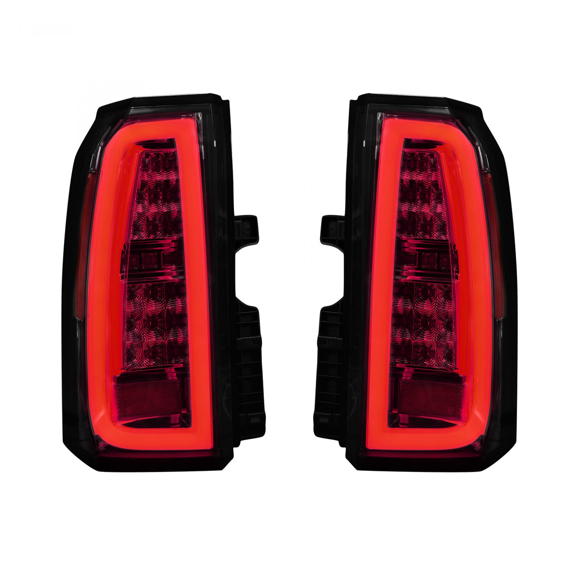 Chevy Tahoe &amp; Suburban 15-19 OLED Bar-Style LED TAIL LIGHTS - Clear Lens