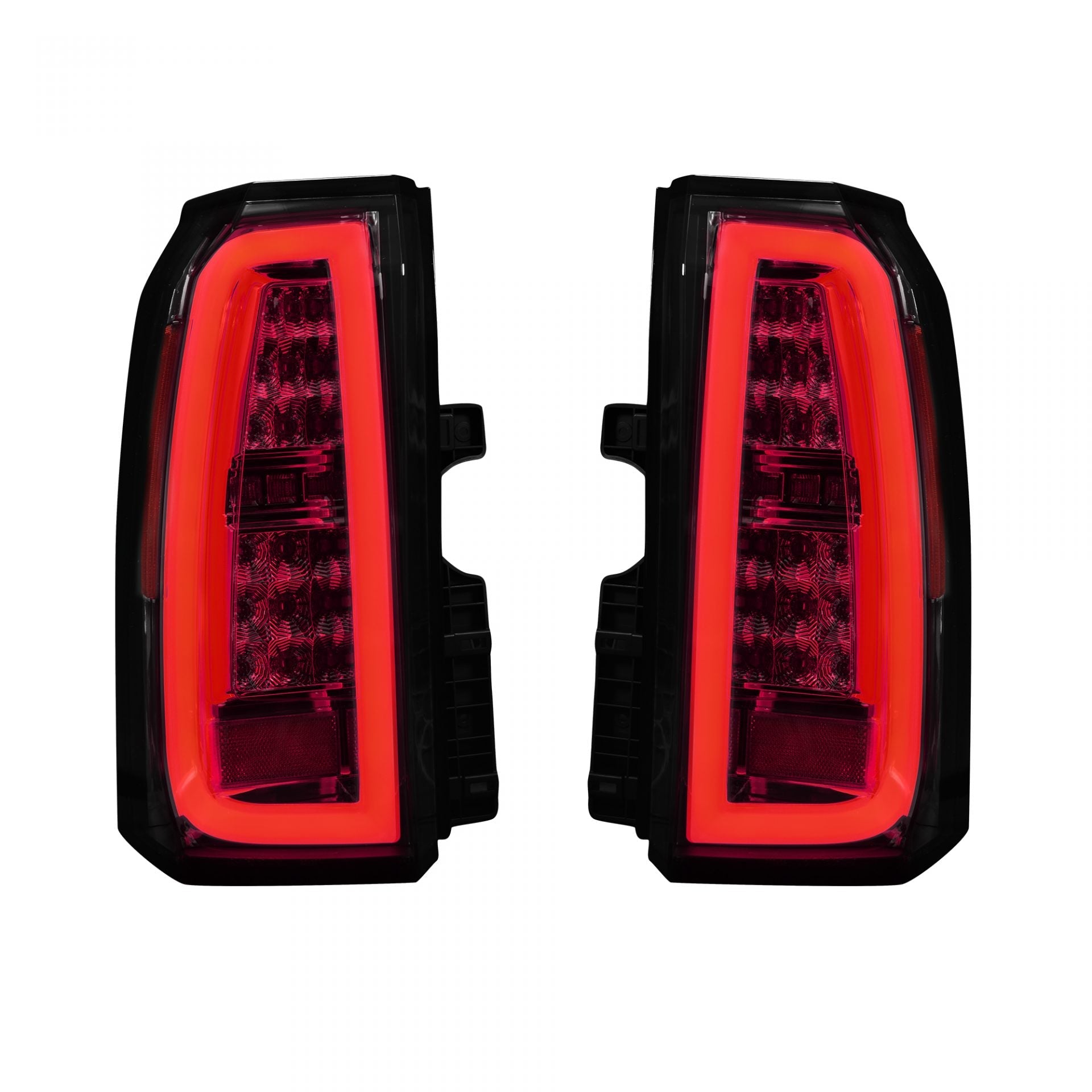 Chevy Tahoe &amp; Suburban 15-19 OLED Bar-Style LED TAIL LIGHTS - Clear Lens