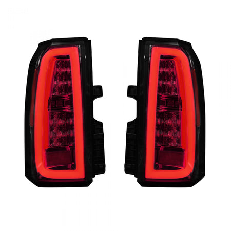 Chevy Tahoe &amp; Suburban 15-19 OLED Bar-Style LED TAIL LIGHTS - Clear Lens