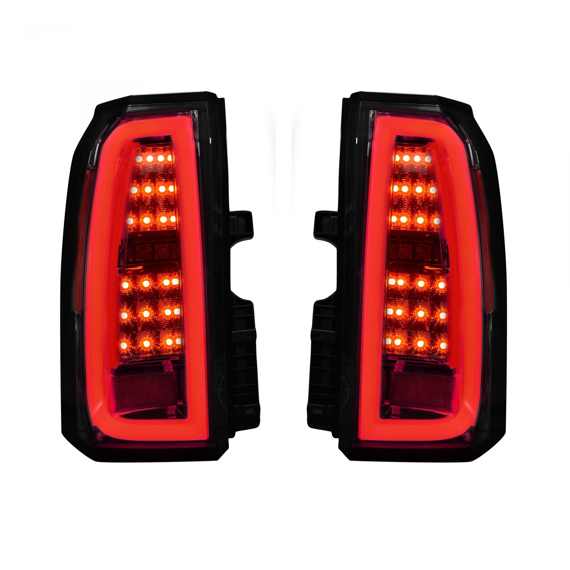 Chevy Tahoe &amp; Suburban 15-19 OLED Bar-Style LED TAIL LIGHTS - Clear Lens