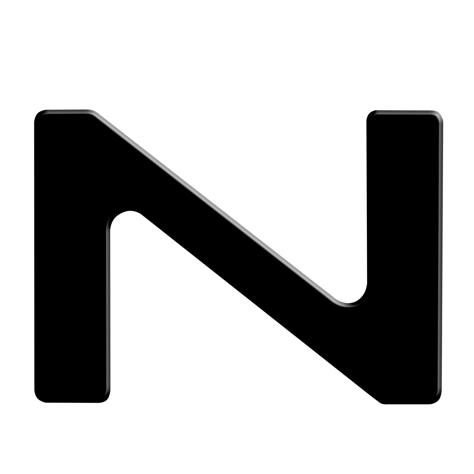 Toyota Tundra 14-19 Acrylic Emblem Inserts in Black