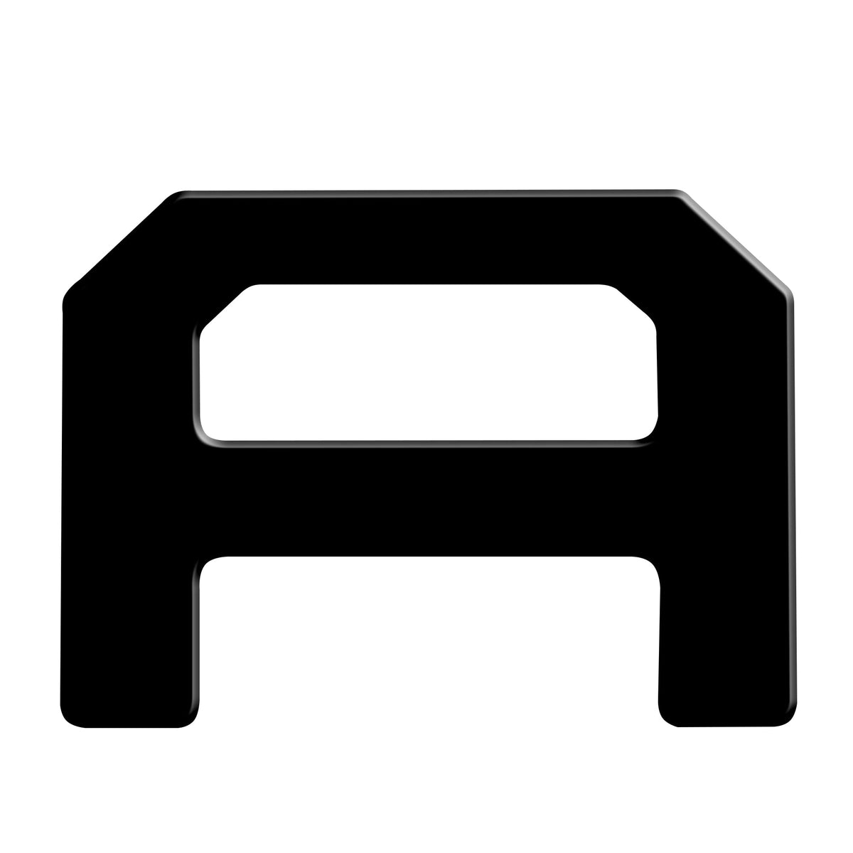 Toyota Tundra 14-19 Acrylic Emblem Inserts in Black