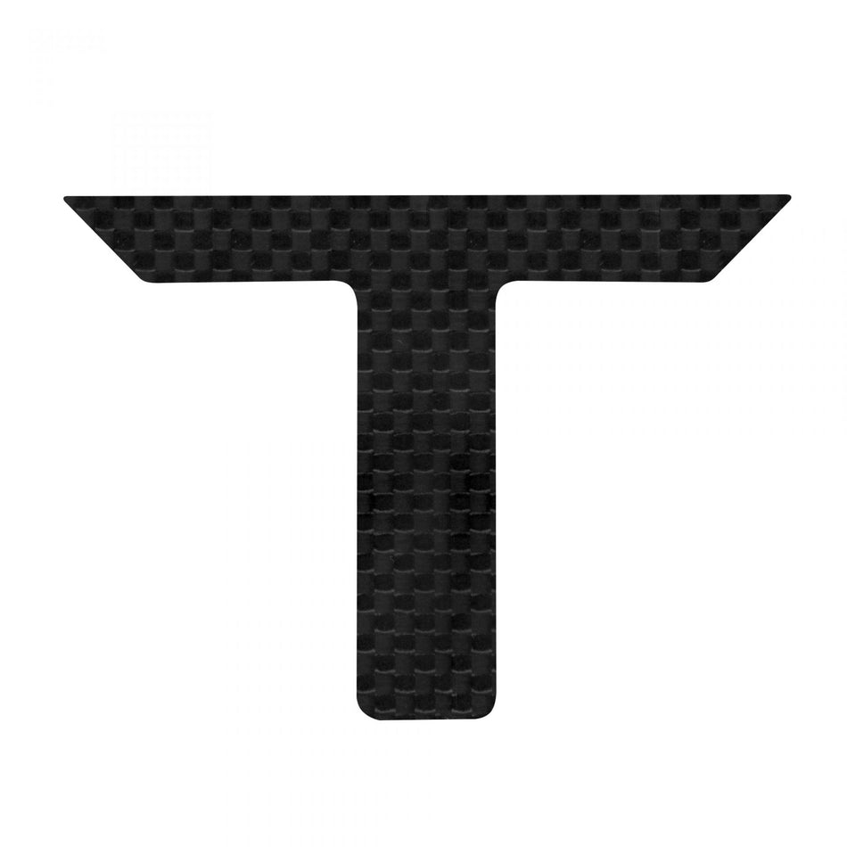 Toyota Tundra 14-19 Raised Logo Acrylic Emblem Insert 1-Piece for Tailgate Only - CARBON FIBER