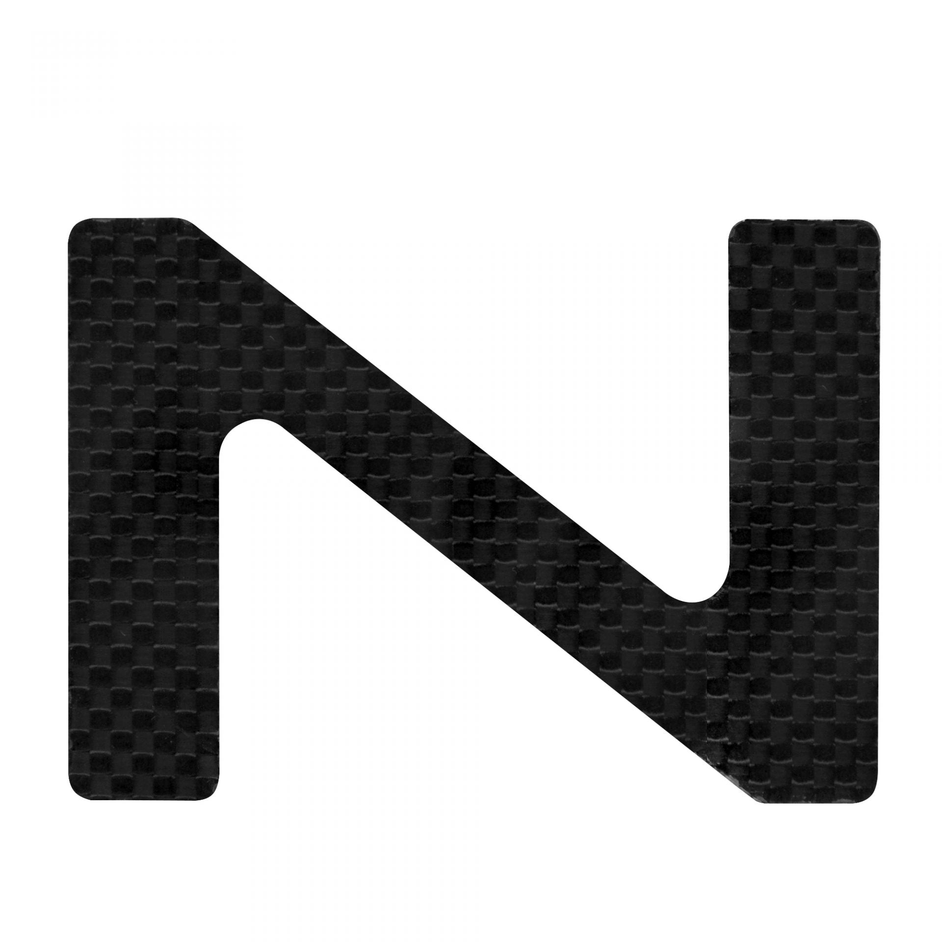 Toyota Tundra 14-19 Raised Logo Acrylic Emblem Insert 1-Piece for Tailgate Only - CARBON FIBER