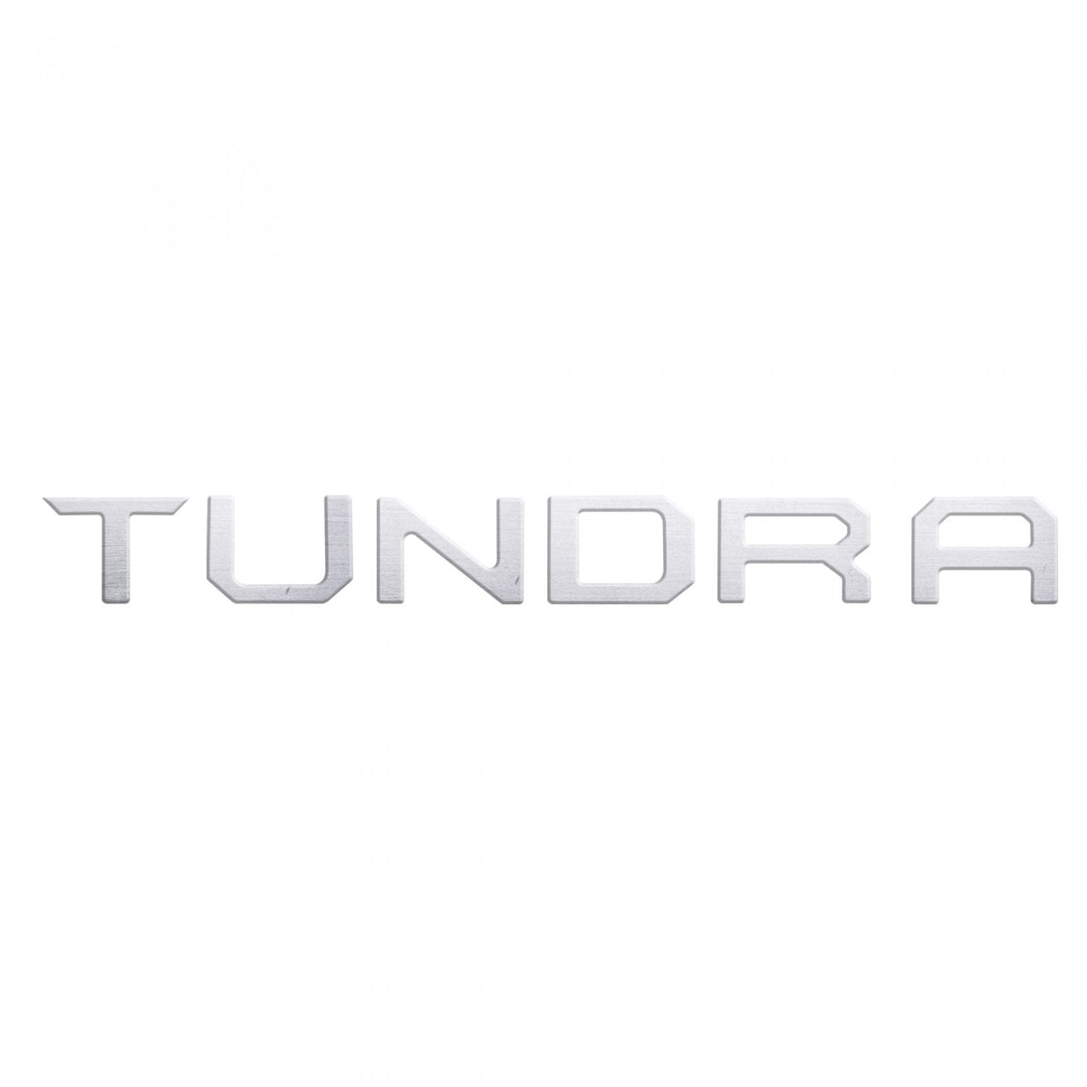 Toyota Tundra 14-19 Raised Logo Acrylic Emblem Insert 1-Piece for Tailgate Only - CARBON FIBER