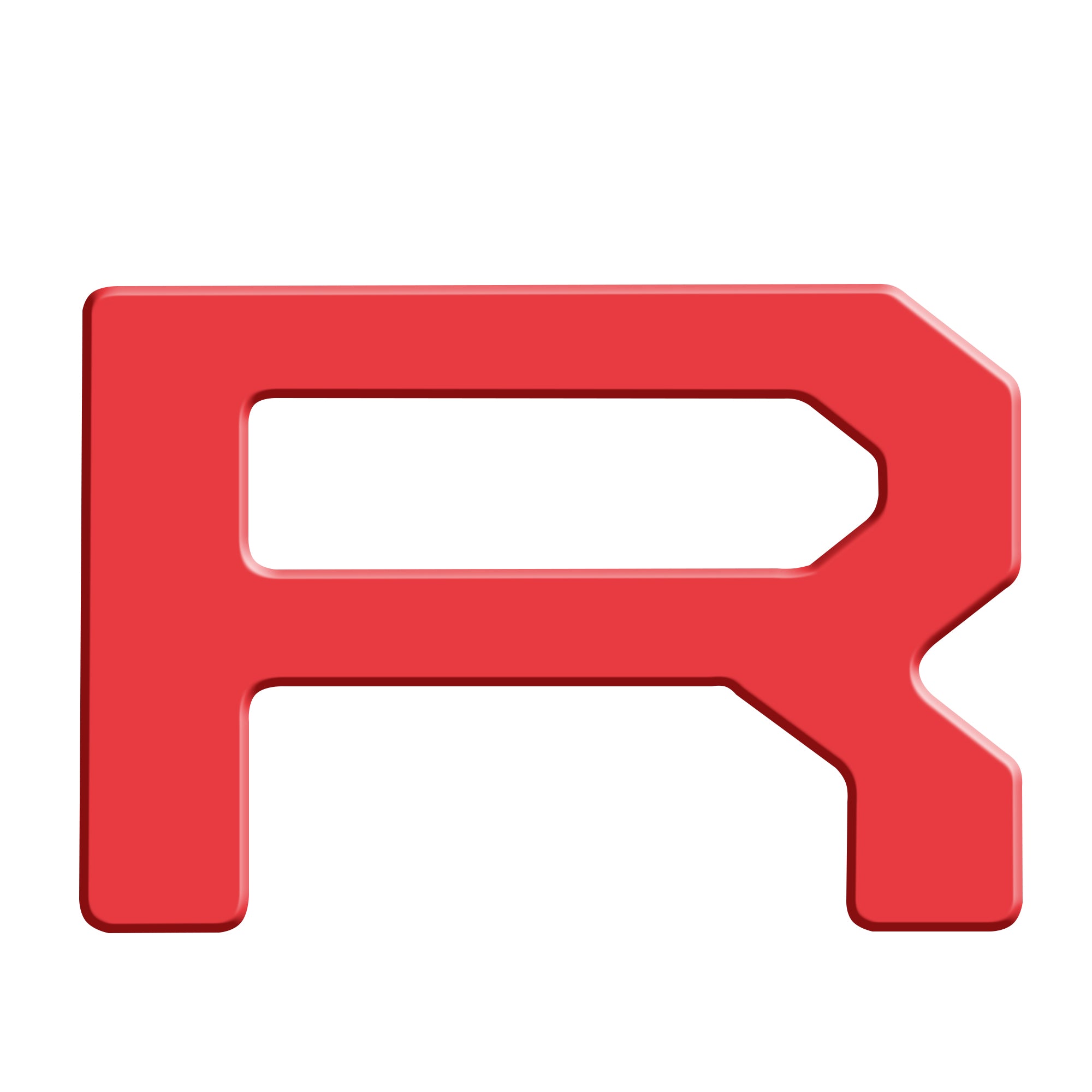 Toyota Tundra 14-19 Acrylic Emblem Inserts in Red