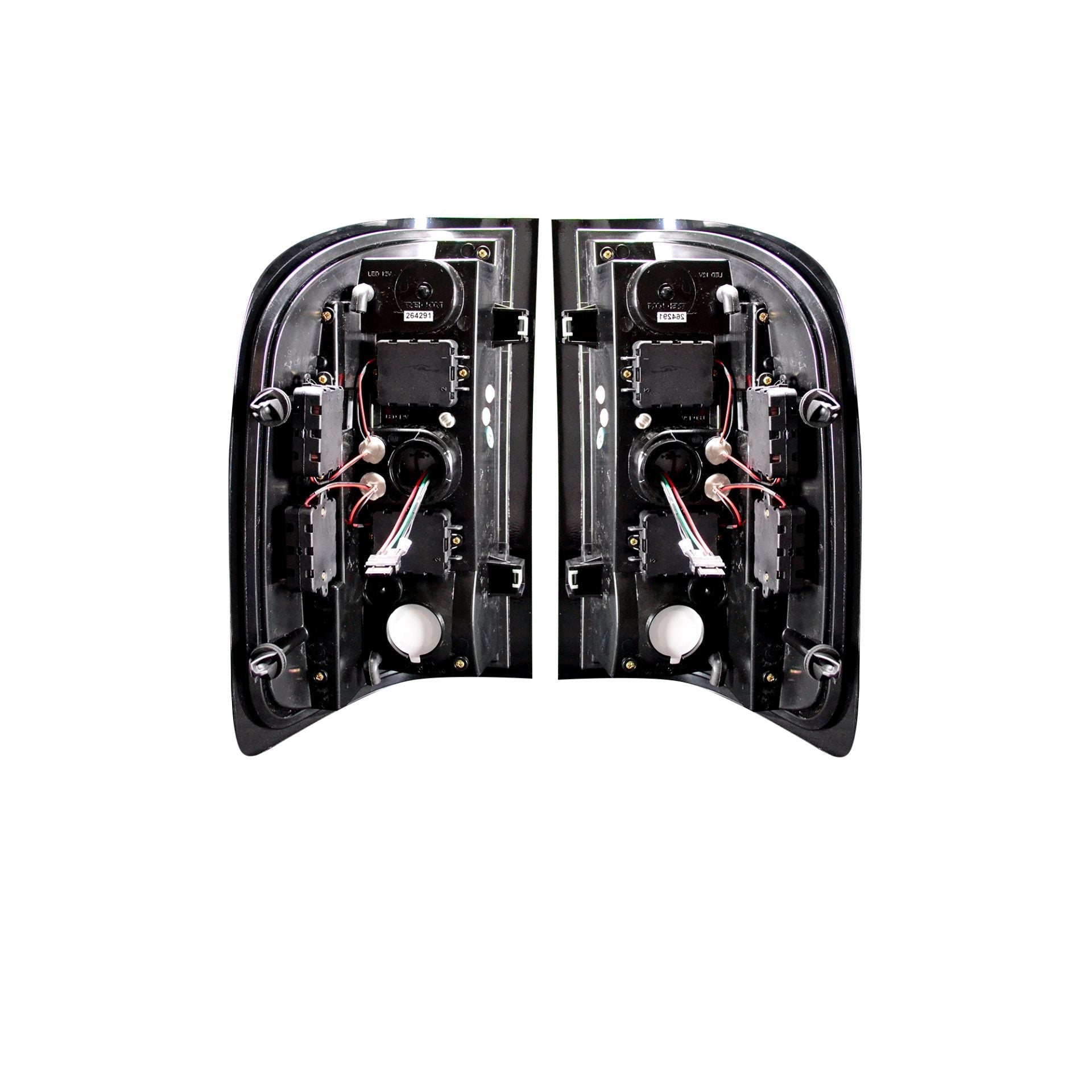 Chevy Silverado Single Wheel 07-13 &amp; Dually 07-14 &amp; GMC Sierra Dually 07-14 Tail Lights OLED Smoked