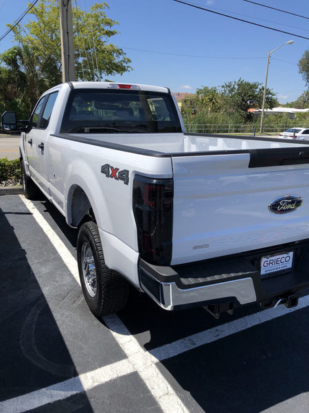 Ford Super Duty F250/350/450/550 17-19 (Replaces OEM LED) Tail Lights OLED in Clear