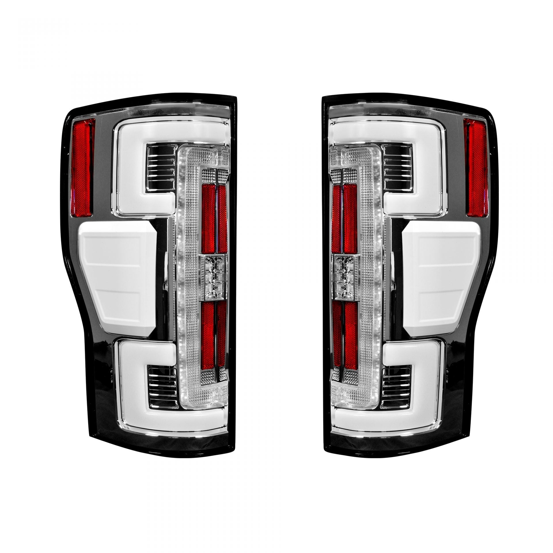 Ford Super Duty F250/350/450/550 17-19 Tail Lights OLED Clear
