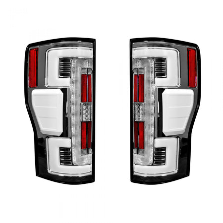 Ford Super Duty F250/350/450/550 17-19 Tail Lights OLED Clear