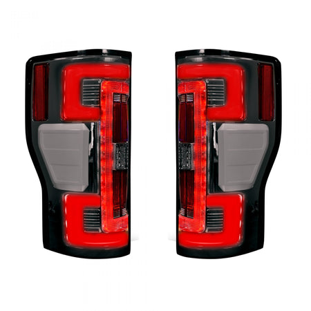 Ford Super Duty F250/350/450/550 17-19 Tail Lights OLED Clear