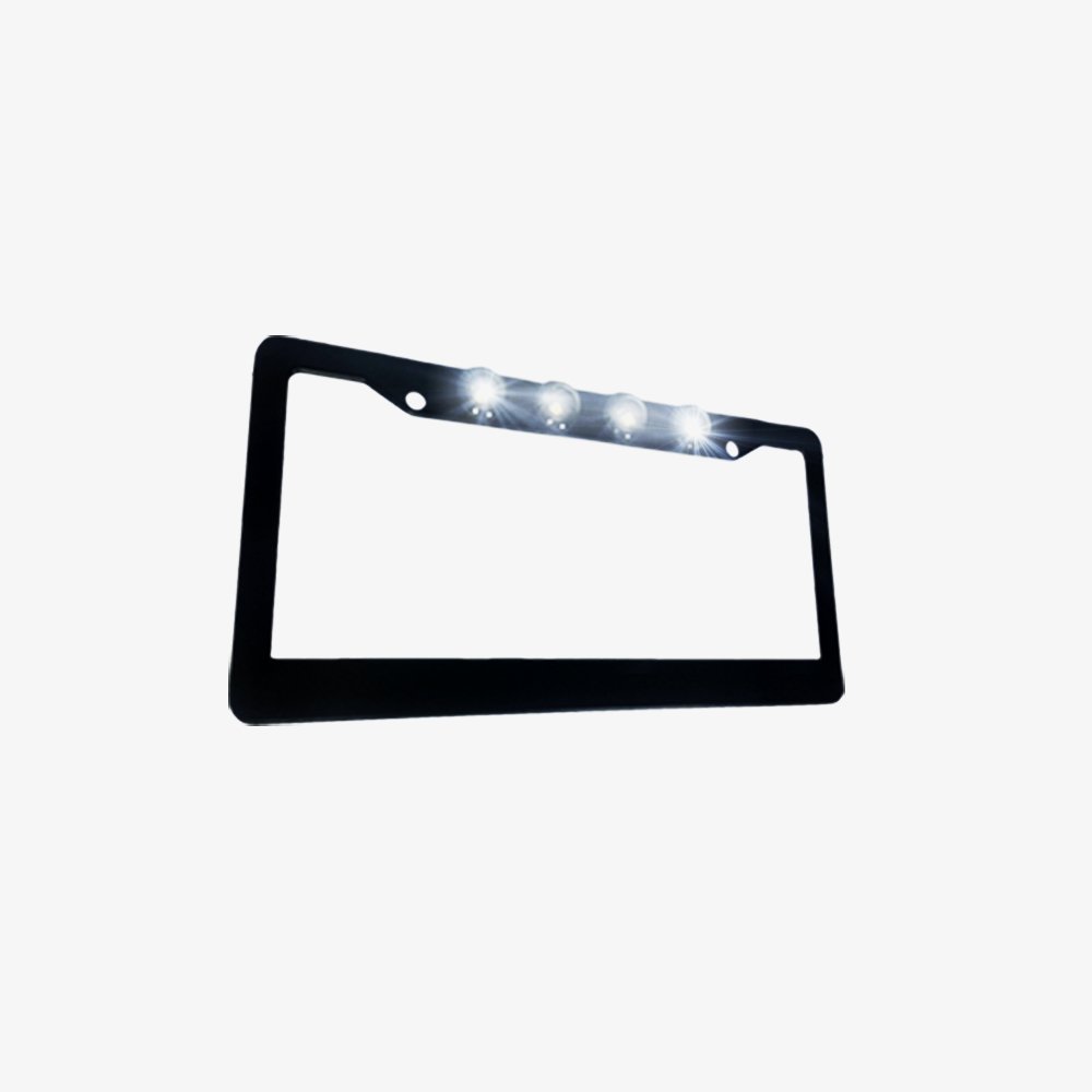  - Black License Plate Frame