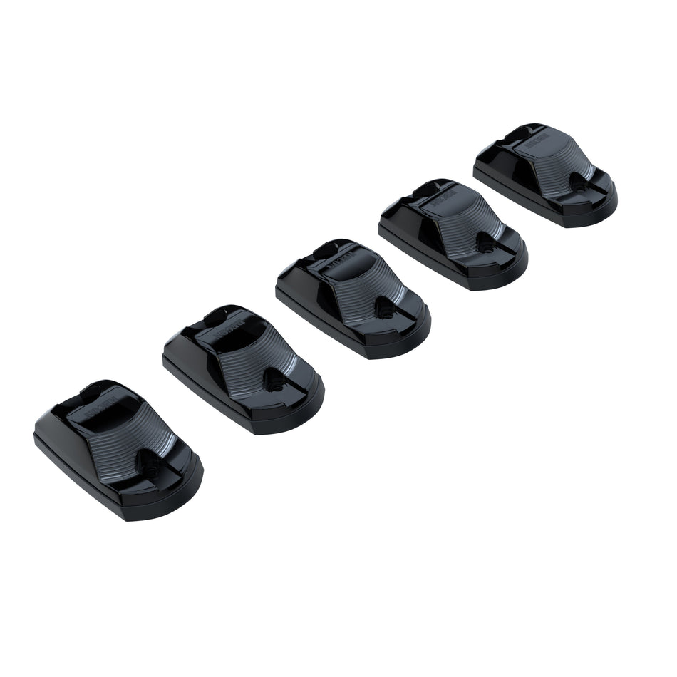 Ford Super Duty 17-23 (5-Piece Set) Cab Roof Light Kit in White High-Power LED with Smoked Lens - (Attn: This part is for Ford trucks that DID NOT come with factory installed cab roof lights)