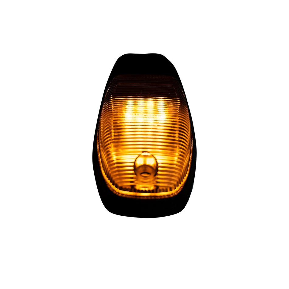 Dodge RAM HD 2500/3500 19-24 1-Piece Single Cab Roof Light LED Clear Lens in Amber (Fresh Install Only)