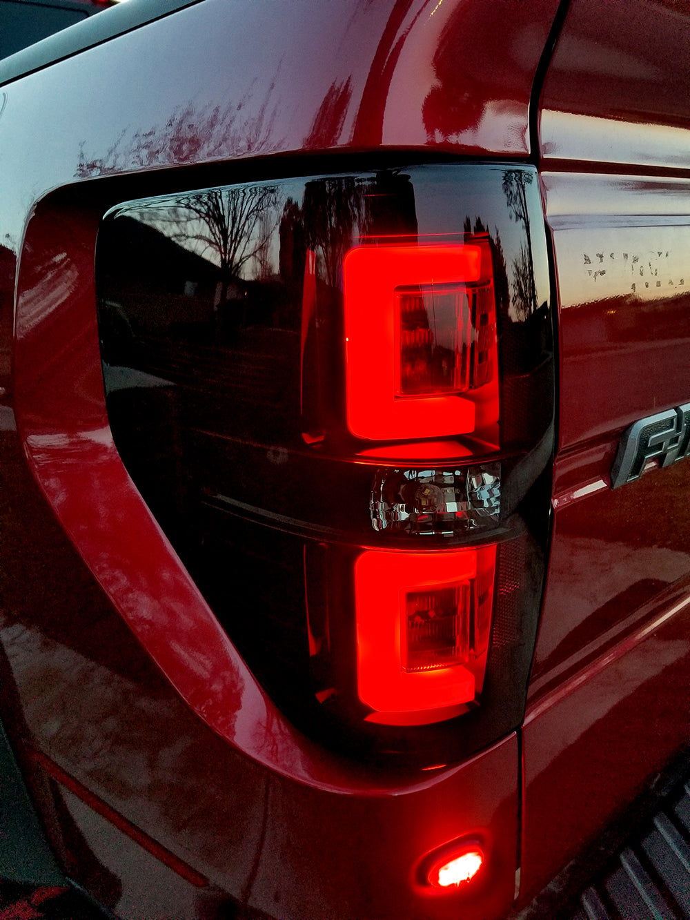 Ford F150 &amp; Raptor 09-14 Tail Lights OLED in Smoked