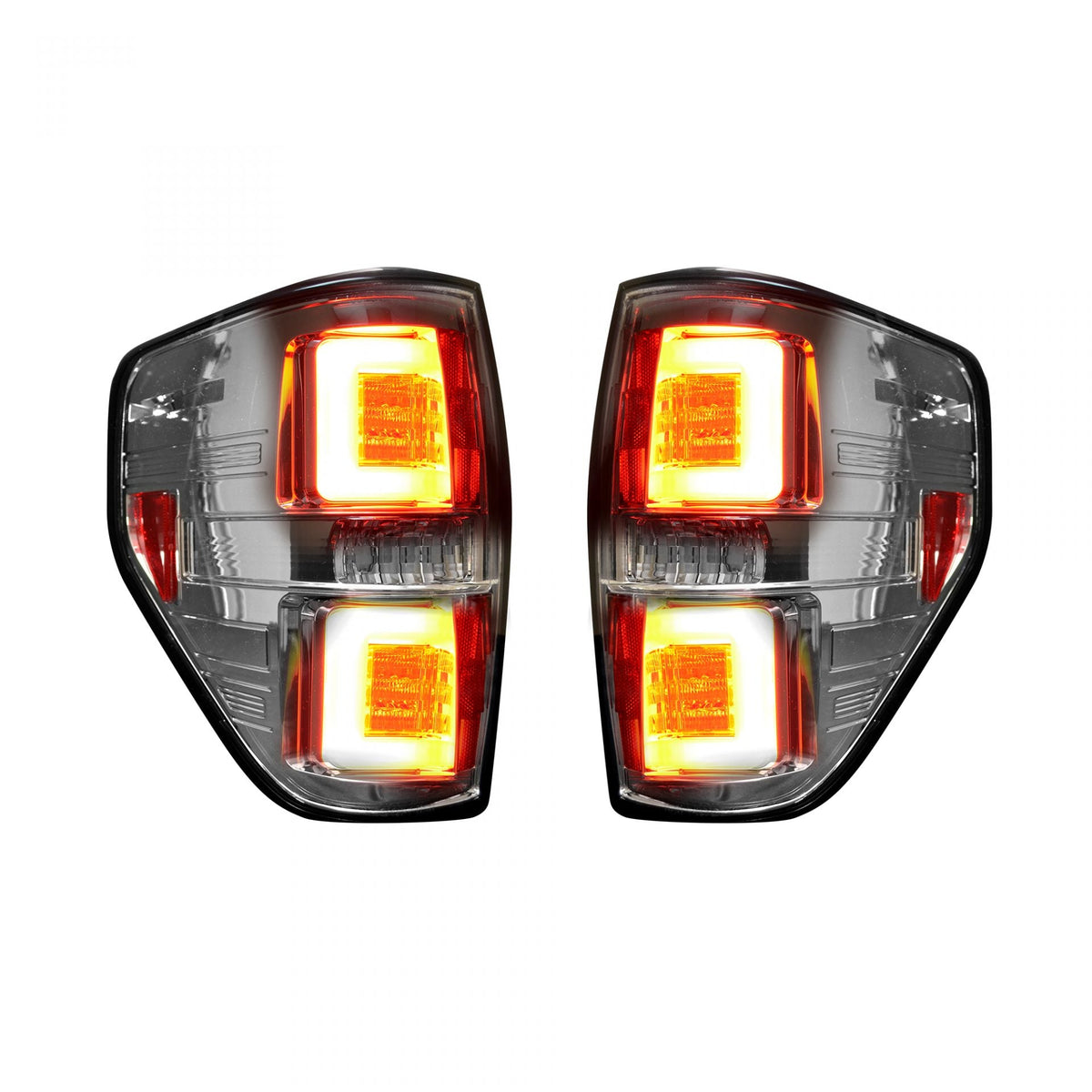 Ford F150 &amp; RAPTOR 09-14 OLED TAIL LIGHTS - Clear Lens