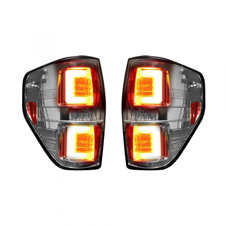Ford F150 &amp; RAPTOR 09-14 OLED TAIL LIGHTS - Clear Lens