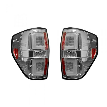 Ford F150 &amp; RAPTOR 09-14 OLED TAIL LIGHTS - Clear Lens