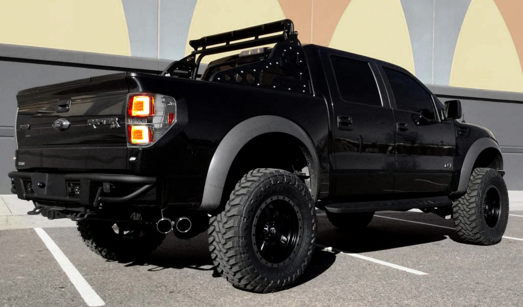 Ford F150 &amp; RAPTOR 09-14 OLED TAIL LIGHTS - Clear Lens