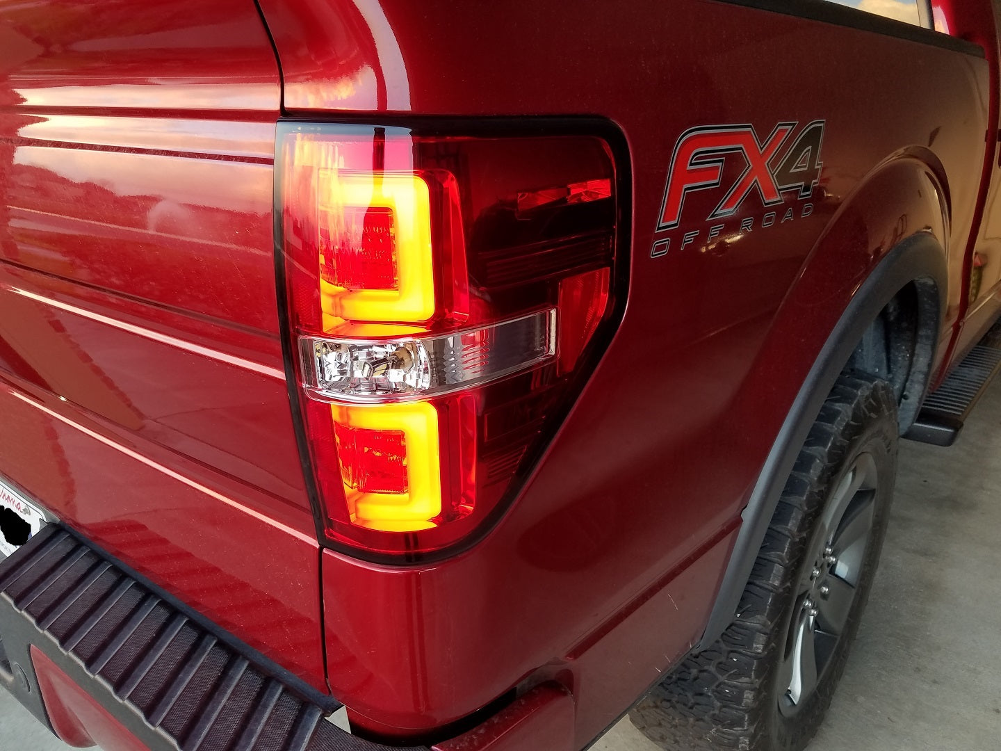 Ford F150 &amp; Raptor 09-14 Tail Lights OLED in Smoked
