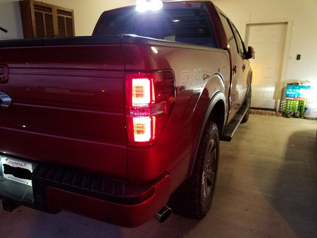 Ford F150 &amp; Raptor 09-14 Tail Lights OLED in Smoked