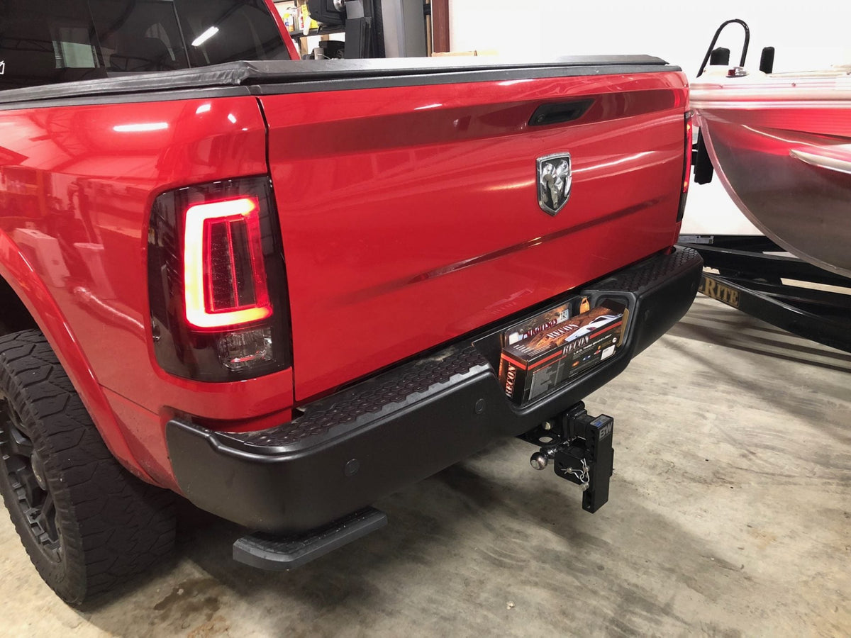Dodge RAM 1500 09-18 &amp; 2500/3500 10-18 (Replaces OEM Halogen) Tail Lights OLED in Red