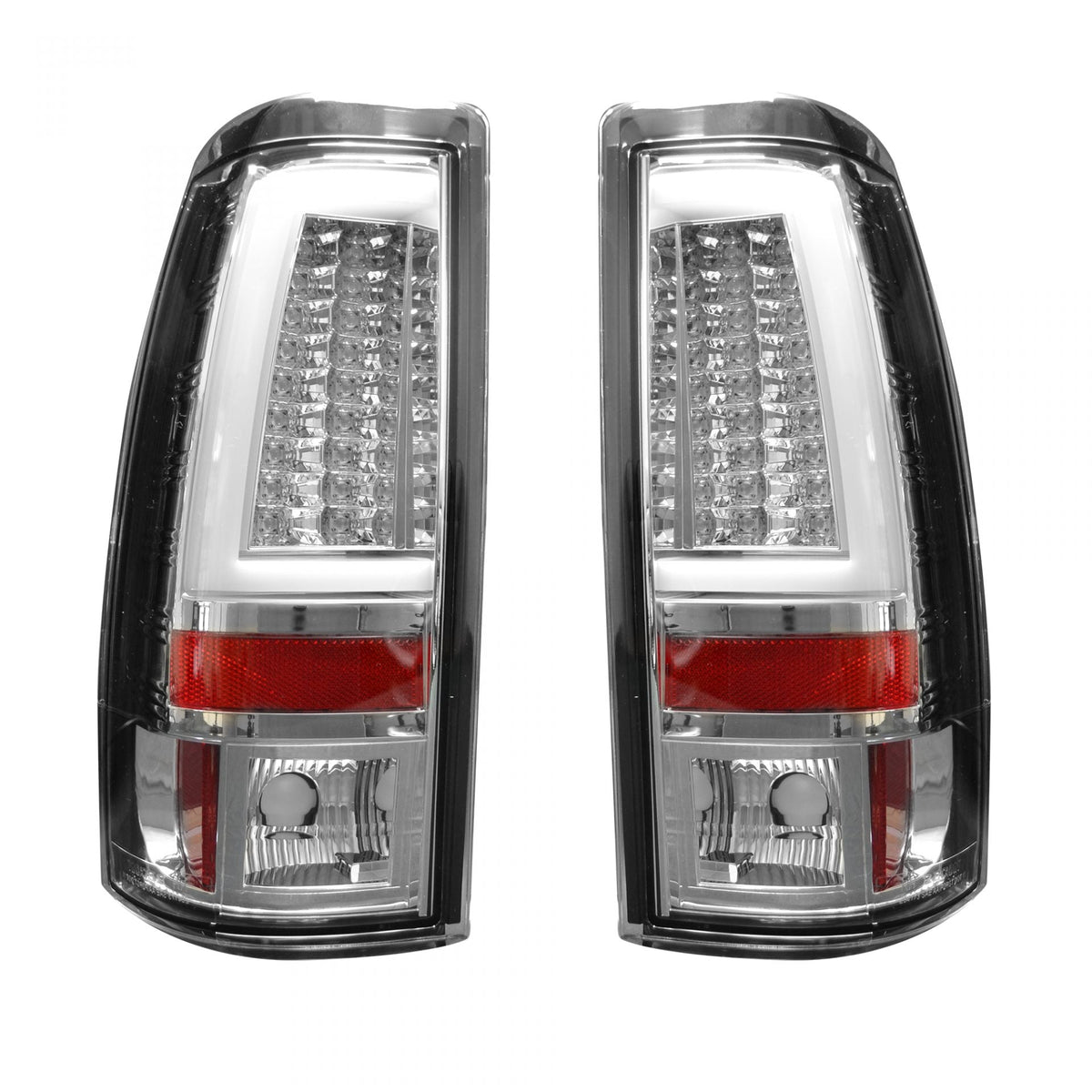 Chevy Silverado &amp; GMC Sierra 99-07 Tail Lights OLED in Clear