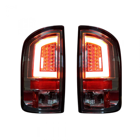 Dodge RAM 02-06 1500 &amp; 2500/3500 03-06 Tail Lights OLED in Smoked