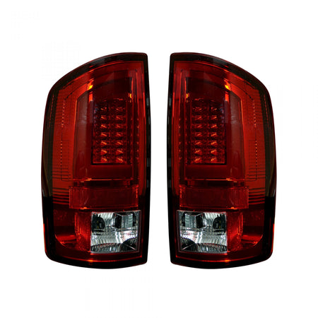 Dodge RAM 02-06 1500 &amp; 2500/3500 03-06 Tail Lights OLED in Smoked