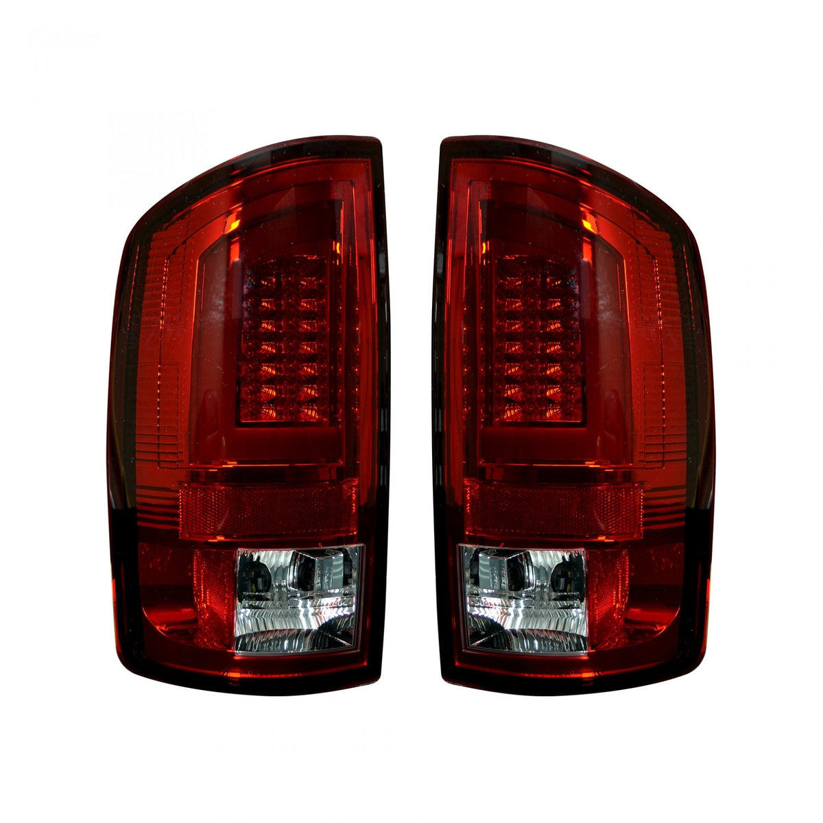 Dodge RAM 02-06 1500 &amp; 2500/3500 03-06 Tail Lights OLED in Smoked