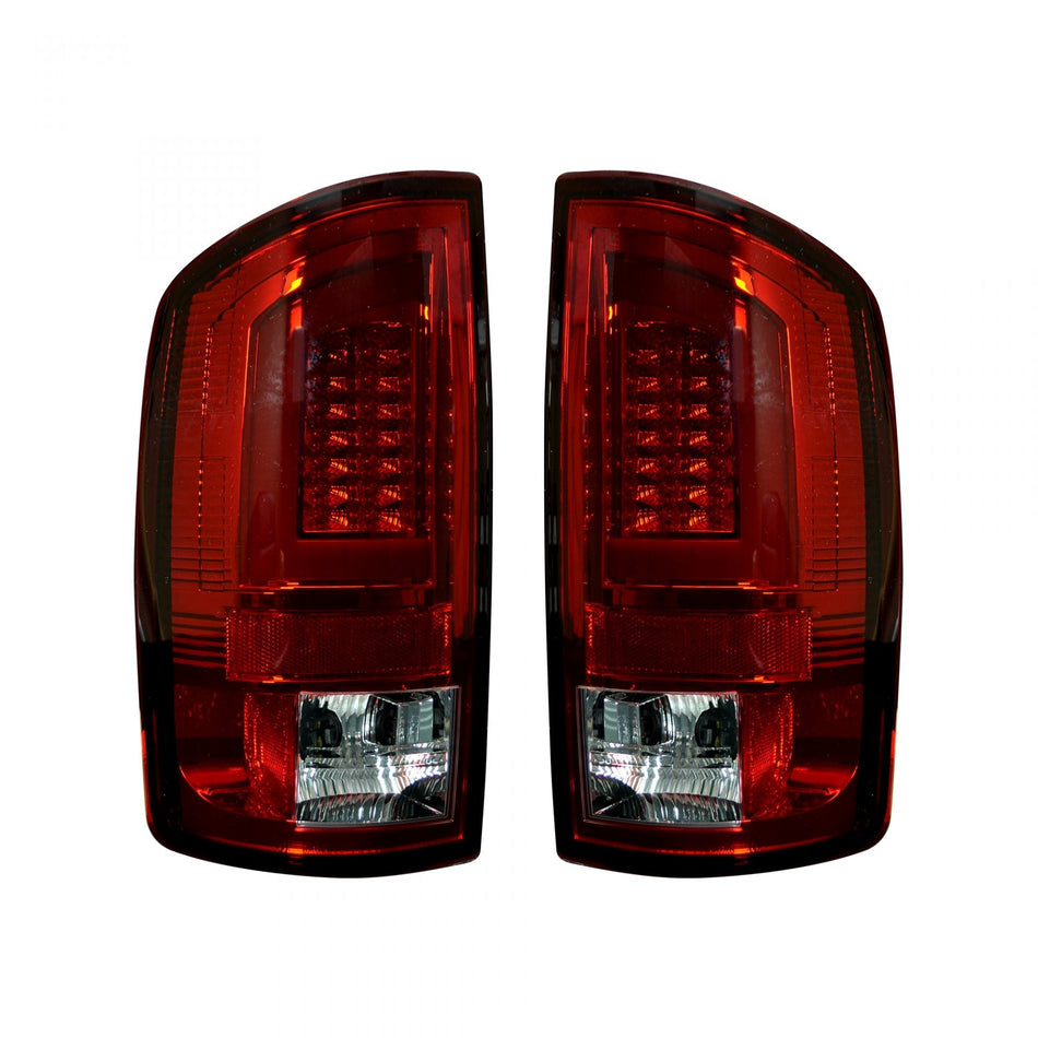 Dodge 07-08 RAM 1500 &amp;; 07-09 RAM 2500/3500 OLED TAIL LIGHTS Red