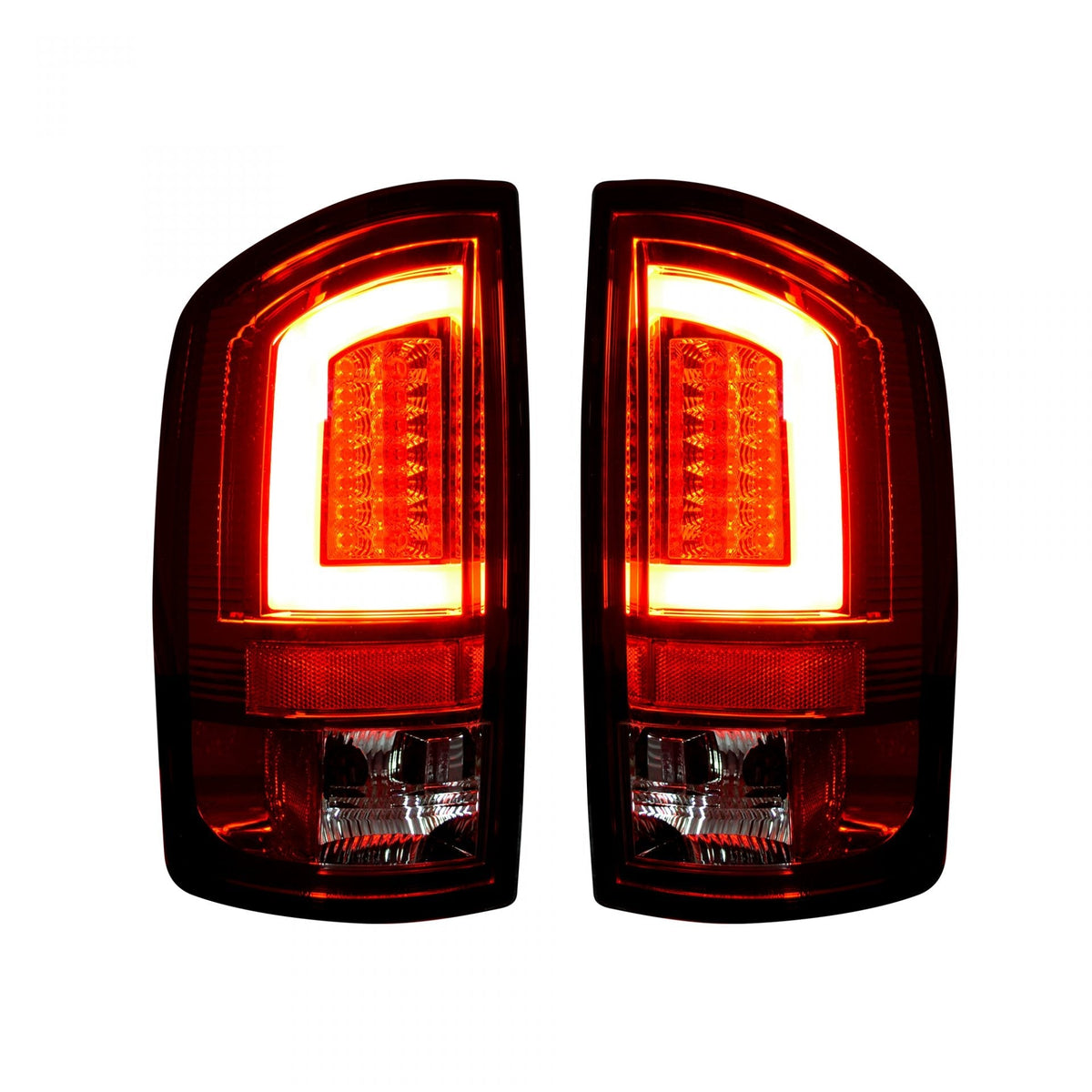 Dodge 07-08 RAM 1500 &amp;; 07-09 RAM 2500/3500 OLED TAIL LIGHTS Red