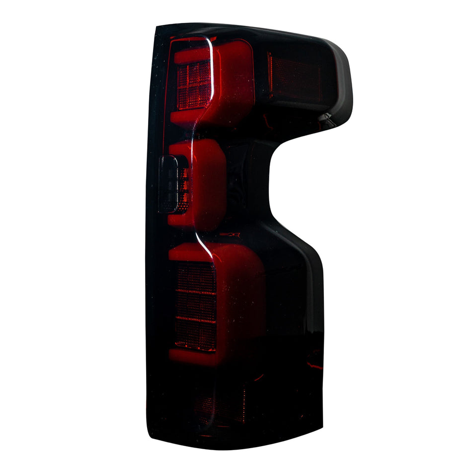Chevrolet Silverado 2500/3500 20-23 (Replaces OEM Halogen) Tail Lights OLED Red Smoked