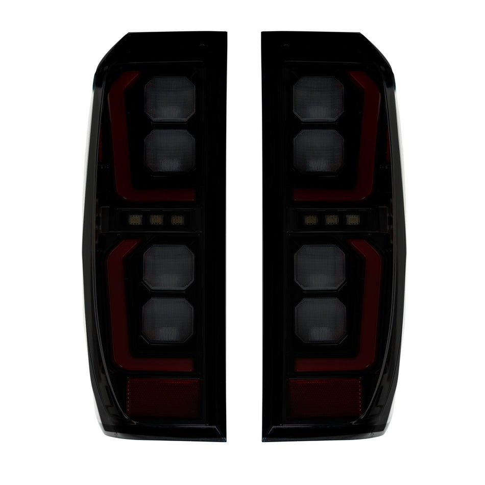 GMC Sierra 2500/3500 20-23 (Replaces OEM Halogen) Tail Lights OLED Smoked