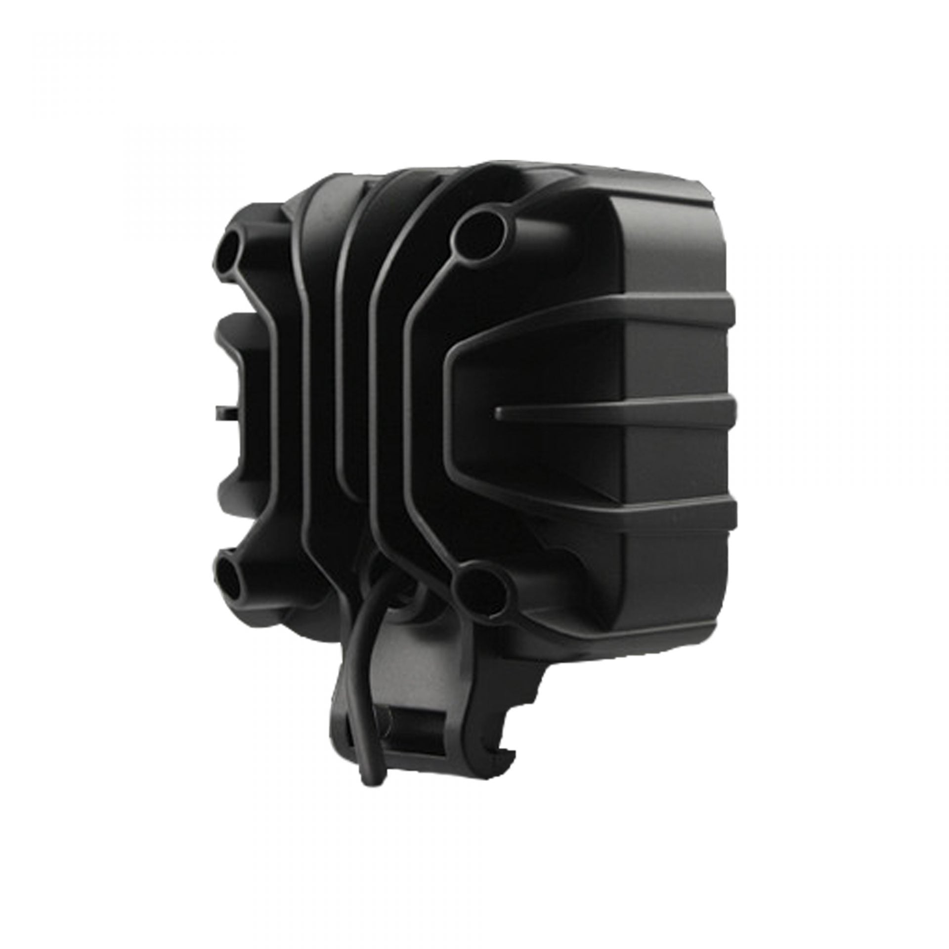 High-Power 3000 Lumen LED Driving Lights 3500k white leds chrome w/ Clear Lens &amp; Black Housing