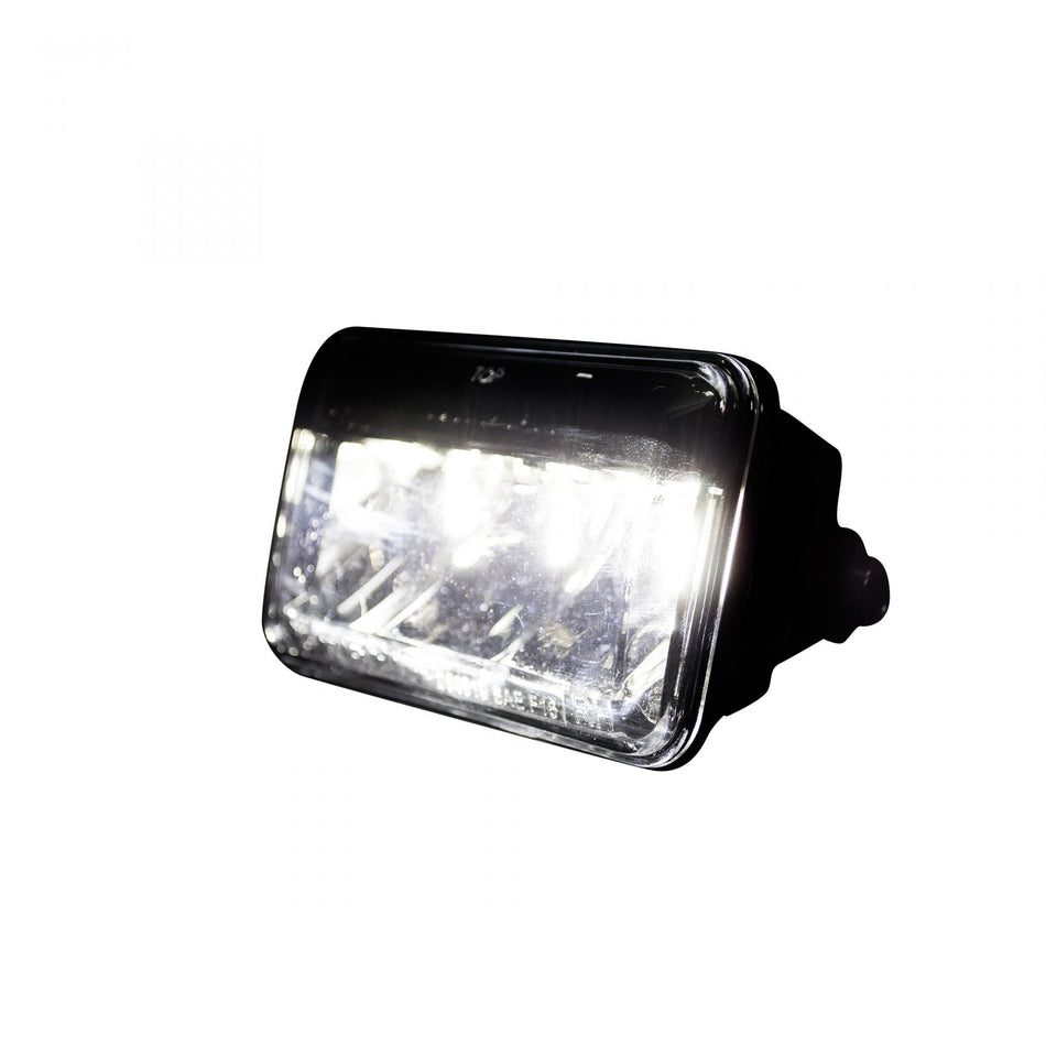 Ford Super Duty 15-19 &amp; 17-19 LED 2-Piece Fog Lights Set in Smoked &amp; Black