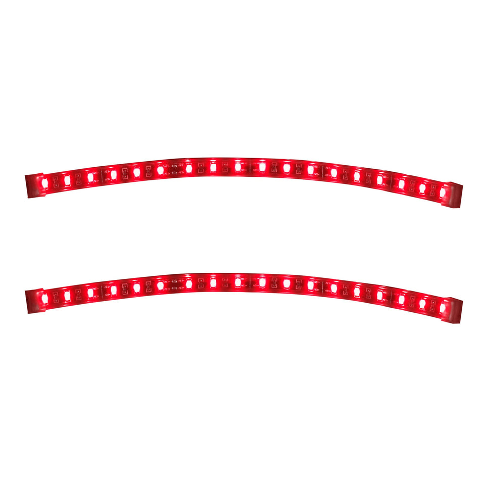 12" Flexible IP68 Waterproof Ultra High Power Flexible Light Strips CREE LED Red