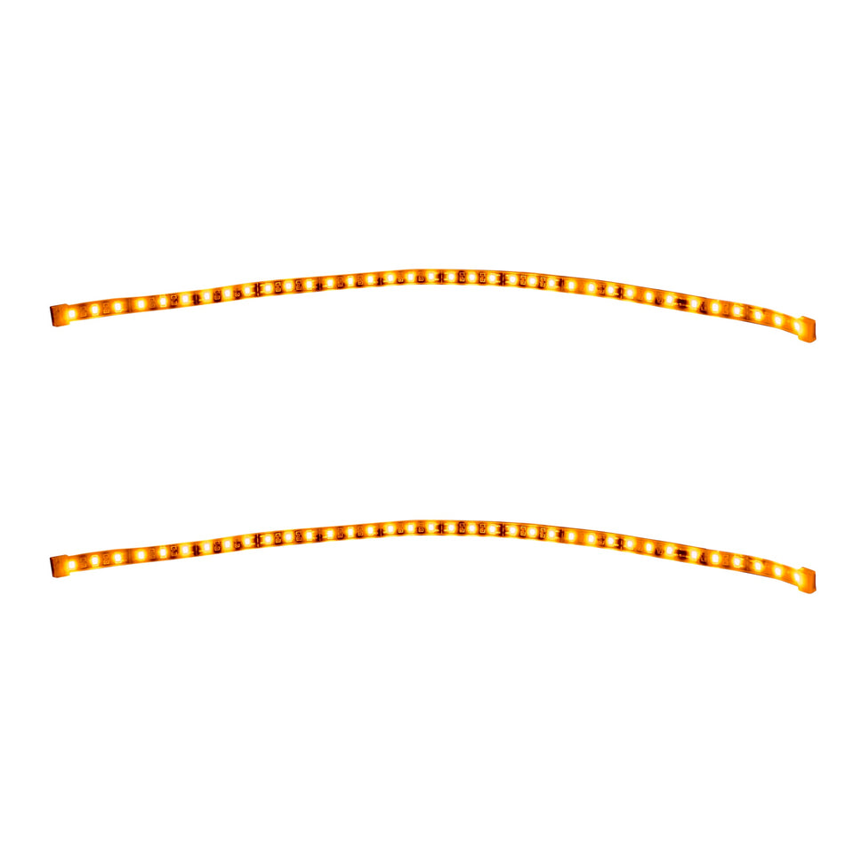 24" Flexible IP68 Waterproof Ultra High Power Flexible Light Strips CREE LED Amber