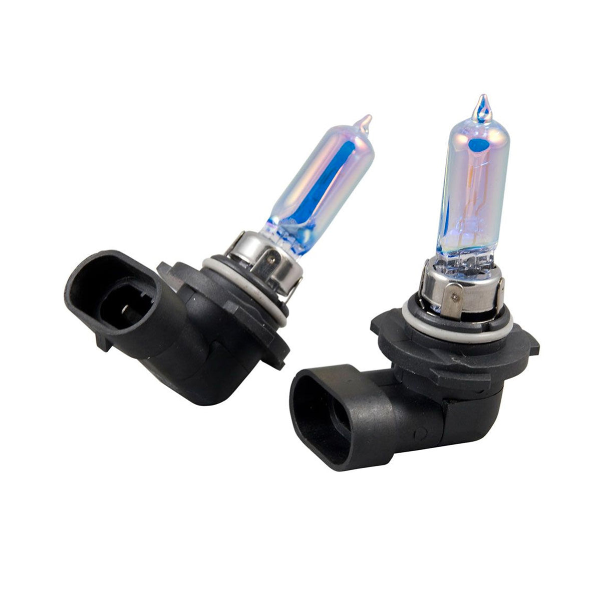 9004 12V 65/45W (5,600 KELVIN) HEADLIGHT BULBS in PLATINUM BLUE