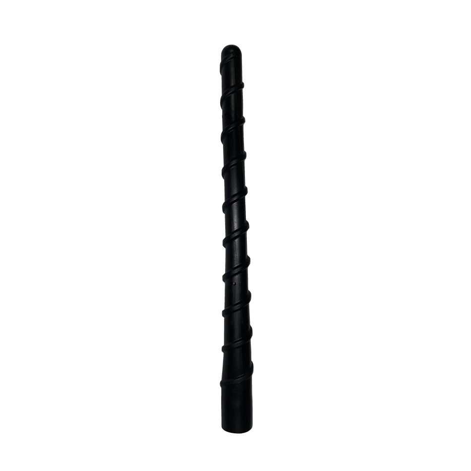 Aluminum 7" Long Range Antenna (Fits OEM Factory Threaded Antenna) in Black