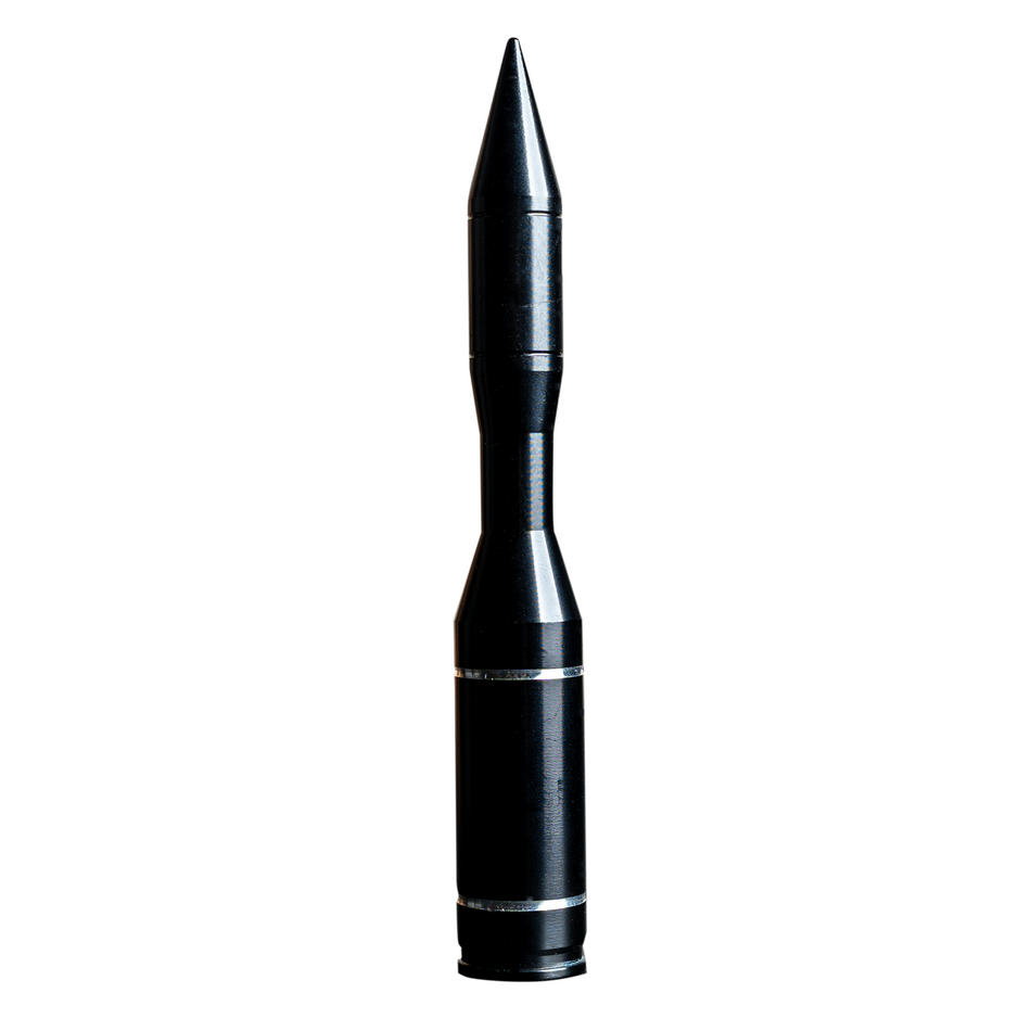 Aluminum Rocket Antenna (Fits OEM Factory Threaded Antenna) in Black
