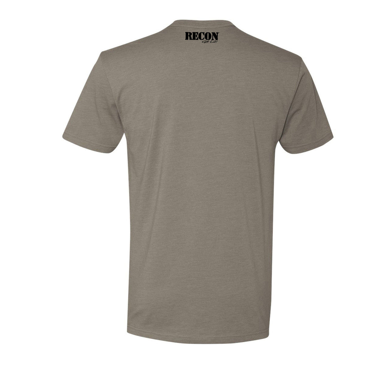 Short Sleeve Army Star - black and warm grey