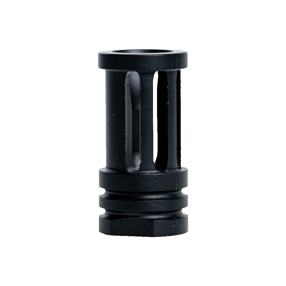 264CBBK105 - Interchangeable A2 Design Rifle Barrel Antenna Tip Flash Hider - This interchangeable flash hider barrel tip fits RECON Combat Antennas - BLACK