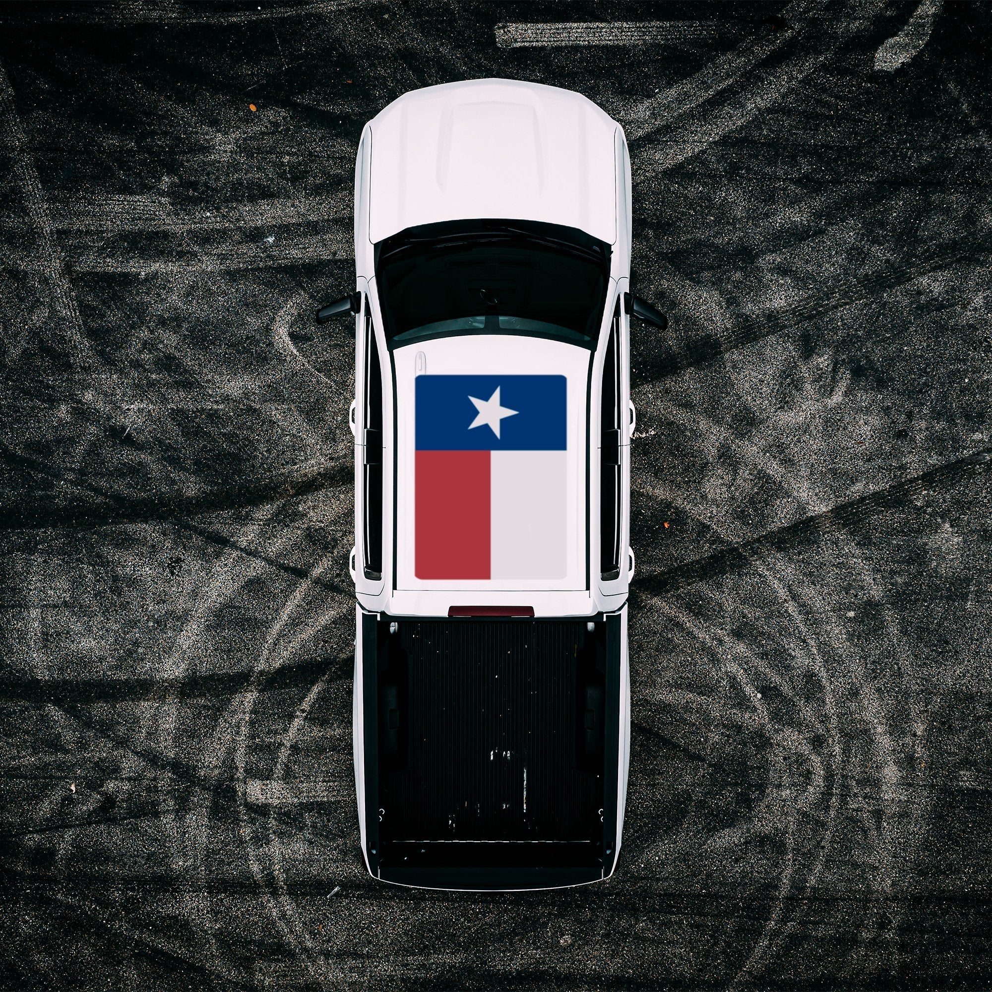 Roof Vinyl Wrap - Texas Flag