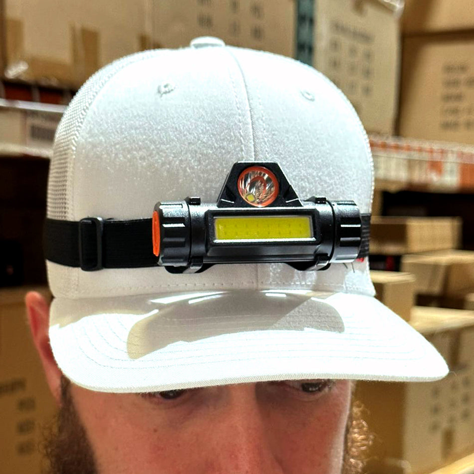 RECON 1,400 Lumen LED Headlamp - Work Light